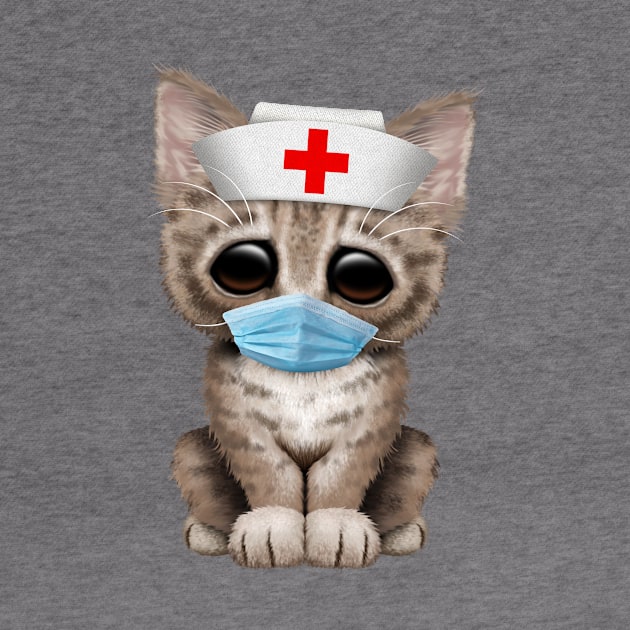 Cute Kitten Nurse by jeffbartels